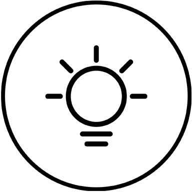 Регулируемая <br>яркость